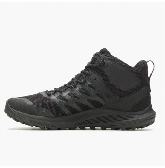 MERRELL NOVA 3 TACTICAL MID WATERPROOF J005049 ΑΝΔΡΙΚΑ ΟΡΕΙΕΒΑΤΙΚΑ ΜΠΟΤΑΚΙΑ BLACK