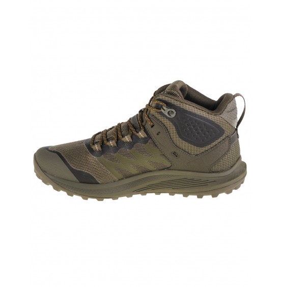 MERRELL NOVA 3 TACTICAL MID WATERPROOF J005053 ΑΝΔΡΙΚΑ ΟΡΕΙΕΒΑΤΙΚΑ ΜΠΟΤΑΚΙΑ DARK OLIVE
