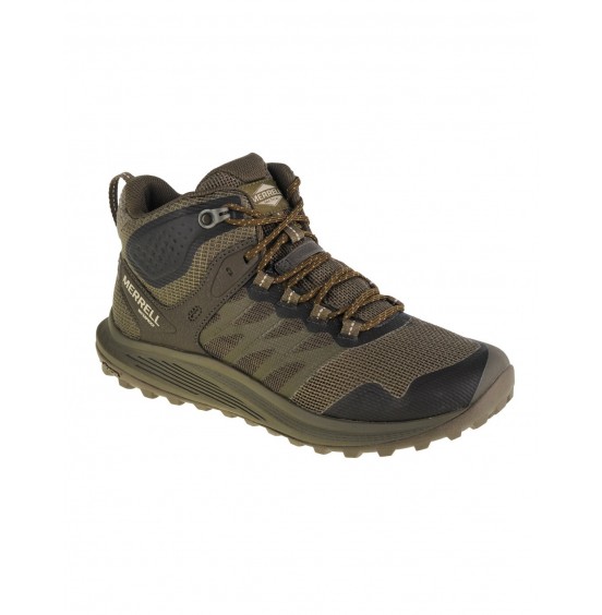 MERRELL NOVA 3 TACTICAL MID WATERPROOF J005053 ΑΝΔΡΙΚΑ ΟΡΕΙΕΒΑΤΙΚΑ ΜΠΟΤΑΚΙΑ DARK OLIVE