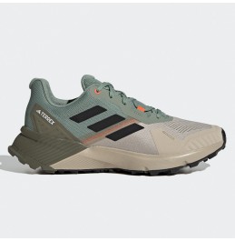 ADIDAS TERREX ΑΝΔΡΙΚΑ ΠΑΠΟΥΤΣΙΑ HIKING SOULSTRIDE JI1925 GREEN BLACK ORANGE