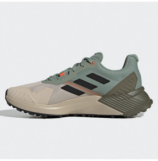 ADIDAS TERREX ΑΝΔΡΙΚΑ ΠΑΠΟΥΤΣΙΑ HIKING SOULSTRIDE JI1925 GREEN BLACK ORANGE