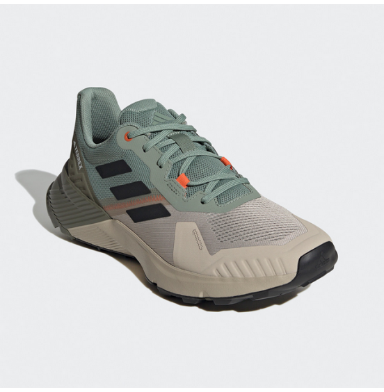 ADIDAS TERREX ΑΝΔΡΙΚΑ ΠΑΠΟΥΤΣΙΑ HIKING SOULSTRIDE JI1925 GREEN BLACK ORANGE