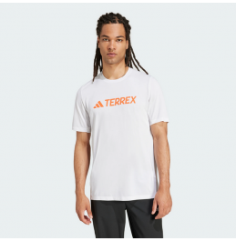 ADIDAS TERREX ΑΝΔΡΙΚΟ ΤΕΧΝΙΚΟ T-SHIRT LOGO TECK JI9235 WHITE
