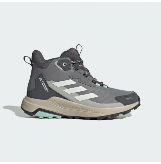 ADIDAS TERREX ΓΥΝΑΙΚΕΙΑ ΑΔΙΑΒΡΟΧΑ ΜΠΟΤΑΚΙΑ HIKING ANYLANDER MID R.RDY JR6600 GREY WHITE