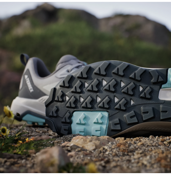 ADIDAS TERREX ΓΥΝΑΙΚΕΙΑ ΠΑΠΟΥΤΣΙΑ HIKING ANYLANDER JR6605 GREY WHITE BEIGE