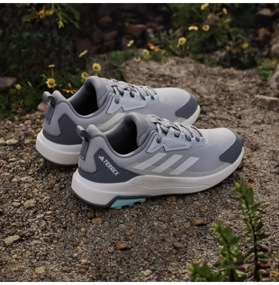 ADIDAS TERREX ΓΥΝΑΙΚΕΙΑ ΠΑΠΟΥΤΣΙΑ HIKING ANYLANDER JR6605 GREY WHITE BEIGE