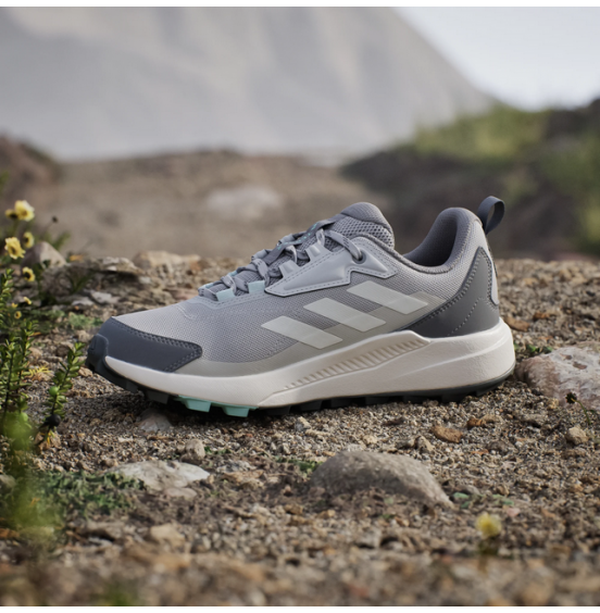 ADIDAS TERREX ΓΥΝΑΙΚΕΙΑ ΠΑΠΟΥΤΣΙΑ HIKING ANYLANDER JR6605 GREY WHITE BEIGE