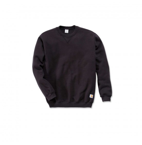 CARHARTT ΑΝΔΡΙΚΟ ΦΟΥΤΕΡ LOOSE FIT MIDWEIGHT CREWNECK SWEATSHIRT K124-BLK BLACK