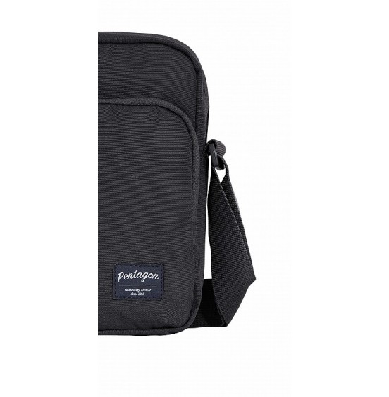 PENTAGON ΤΣΑΝΤΑΚΙ ΩΜΟΥ KLEOS MESSENGER BAG K16096-01 BLACK