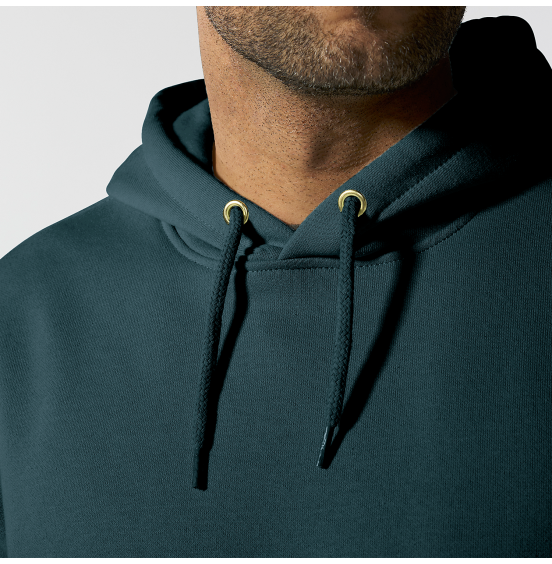 CARHARTT ΑΝΔΡΙΚΟ ΦΟΥΤΕΡ ICONIC LOGO SWETSHIRT K288-HV1 DARK HARBOR TEAL HEATHER