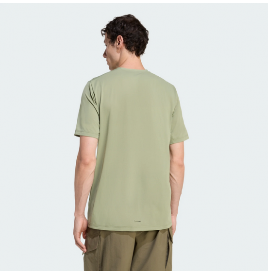 ADIDAS TERREX ΑΝΔΡΙΚΟ ΤΕΧΝΙΚΟ T-SHIRT LOGO TECK KB2116 TENT GREEN