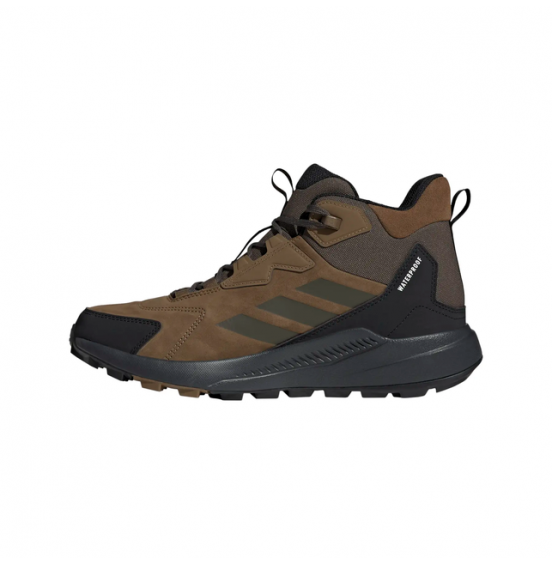 ADIDAS TERREX ΑΝΔΡΙΚΑ ΜΠΟΤΑΚΙΑ ANYLANDER MID LEATHER CP KJ4373 BROWN BLACK