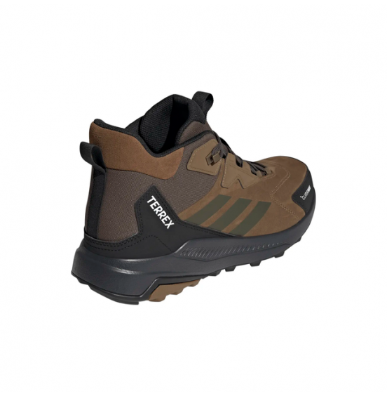 ADIDAS TERREX ΑΝΔΡΙΚΑ ΜΠΟΤΑΚΙΑ ANYLANDER MID LEATHER CP KJ4373 BROWN BLACK