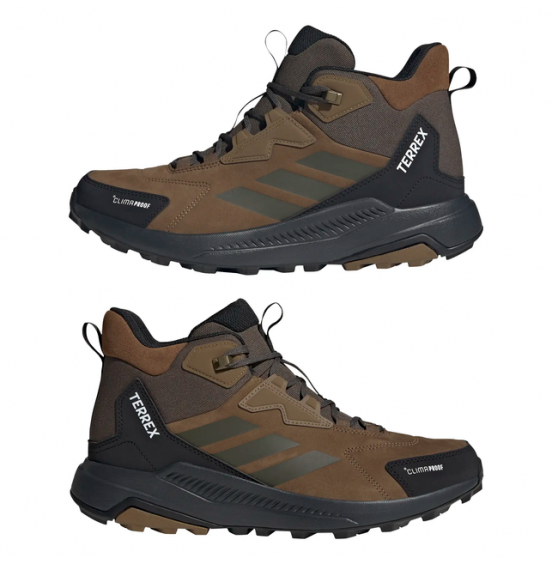 ADIDAS TERREX ΑΝΔΡΙΚΑ ΜΠΟΤΑΚΙΑ ANYLANDER MID LEATHER CP KJ4373 BROWN BLACK