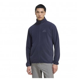 ADIDAS TERREX ΑΝΔΡΙΚΗ ΖΑΚΕΤΑ FLEECE MOUNTAIN ESSENTIALS FULL ZIP KY9787 DARK BLUE