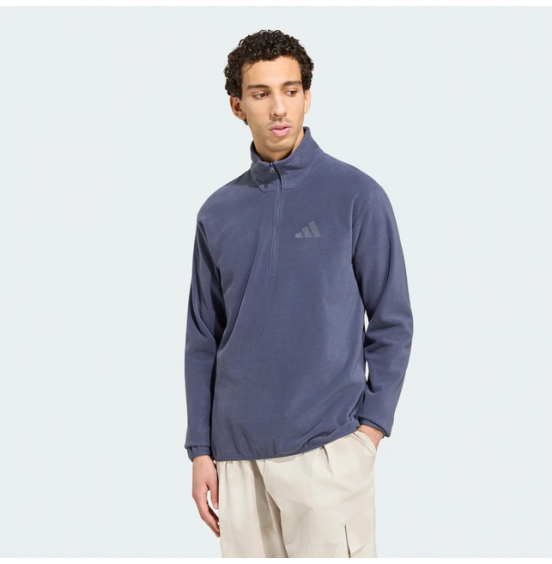 ADIDAS TERREX TEX MT ESS HALF ZIP KZ1775 SHADOW NAVY