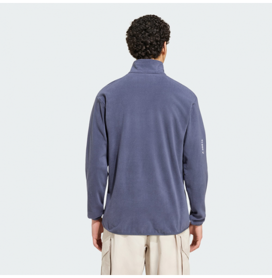 ADIDAS TERREX TEX MT ESS HALF ZIP KZ1775 SHADOW NAVY