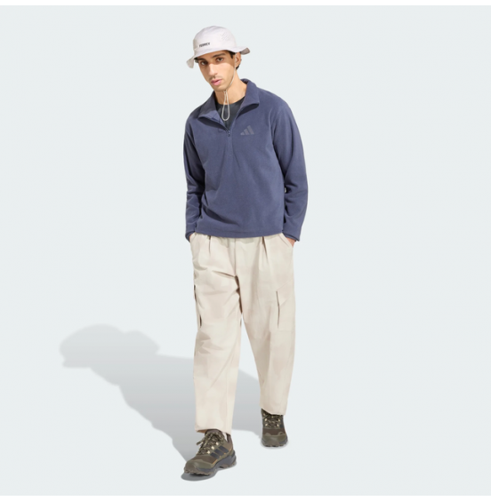 ADIDAS TERREX TEX MT ESS HALF ZIP KZ1775 SHADOW NAVY