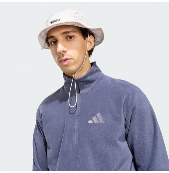 ADIDAS TERREX TEX MT ESS HALF ZIP KZ1775 SHADOW NAVY