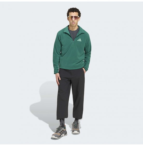 ADIDAS TERREX TEX ESS HALF ZIP KZ1777 GREEN