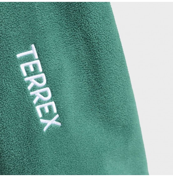 ADIDAS TERREX TEX ESS HALF ZIP KZ1777 GREEN