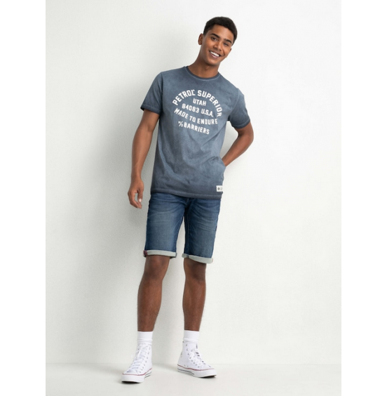 PETROL INDUSTRIES JACKSON DENIM SHORT DARK STONE (M-1030-SHO001-5806)