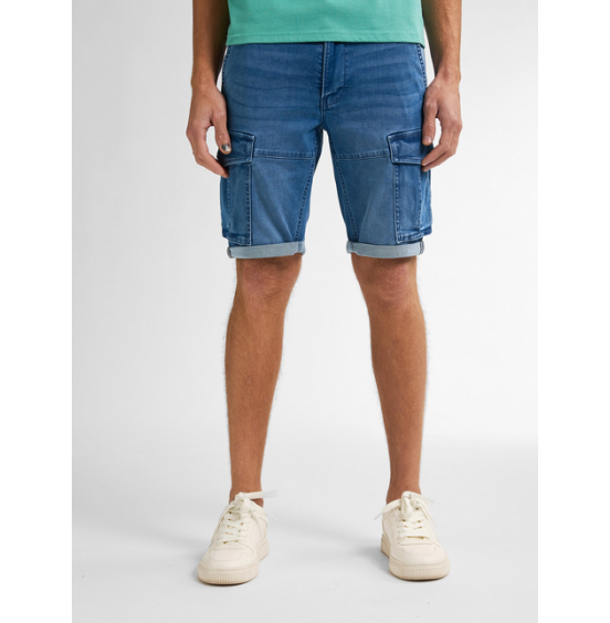 PETROL INDUSTRIES ΑΝΔΡΙΚΗ CARGO ΤΖΙΝ ΒΕΡΜΟΥΔΑ M-1050-SHO007-5707 DENIM