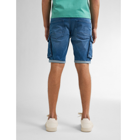 PETROL INDUSTRIES ΑΝΔΡΙΚΗ CARGO ΤΖΙΝ ΒΕΡΜΟΥΔΑ M-1050-SHO007-5707 DENIM