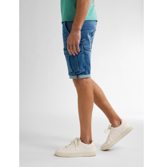 PETROL INDUSTRIES ΑΝΔΡΙΚΗ CARGO ΤΖΙΝ ΒΕΡΜΟΥΔΑ M-1050-SHO007-5707 DENIM