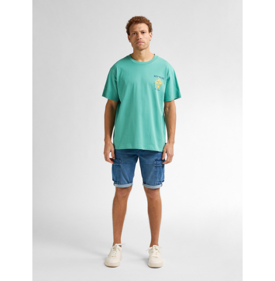 PETROL INDUSTRIES ΑΝΔΡΙΚΗ CARGO ΤΖΙΝ ΒΕΡΜΟΥΔΑ M-1050-SHO007-5707 DENIM
