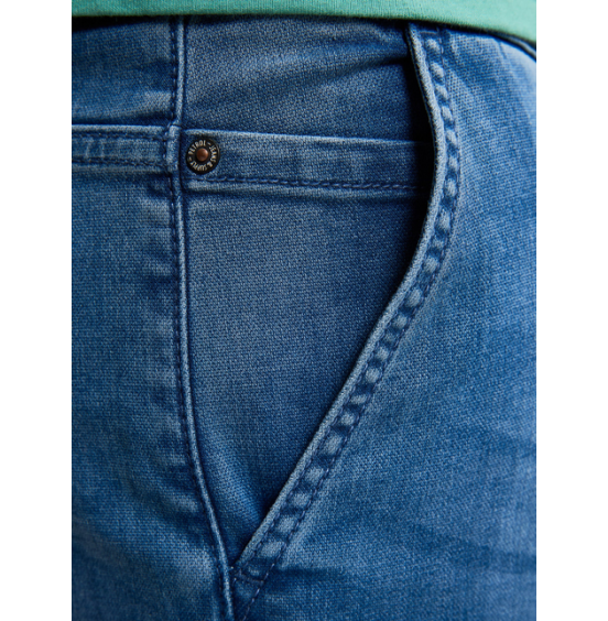 PETROL INDUSTRIES ΑΝΔΡΙΚΗ CARGO ΤΖΙΝ ΒΕΡΜΟΥΔΑ M-1050-SHO007-5707 DENIM
