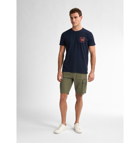 PETROL INDUSTRIES ΑΝΔΡΙΚΟ CARGO SHORTS M-1050-SHO500-6134 DUSTY ARMY