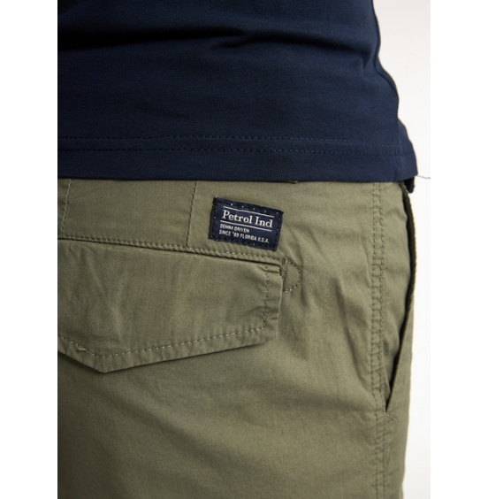PETROL INDUSTRIES ΑΝΔΡΙΚΟ CARGO SHORTS M-1050-SHO500-6134 DUSTY ARMY
