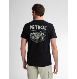 PETROL INDUSTRIES ΑΝΔΡΙΚΟ T-SHIRT M-1050-TSR125-9999 BLACK