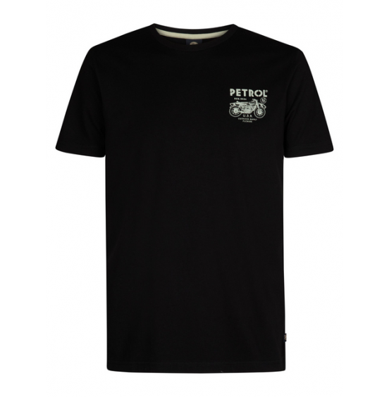 PETROL INDUSTRIES ΑΝΔΡΙΚΟ T-SHIRT M-1050-TSR125-9999 BLACK