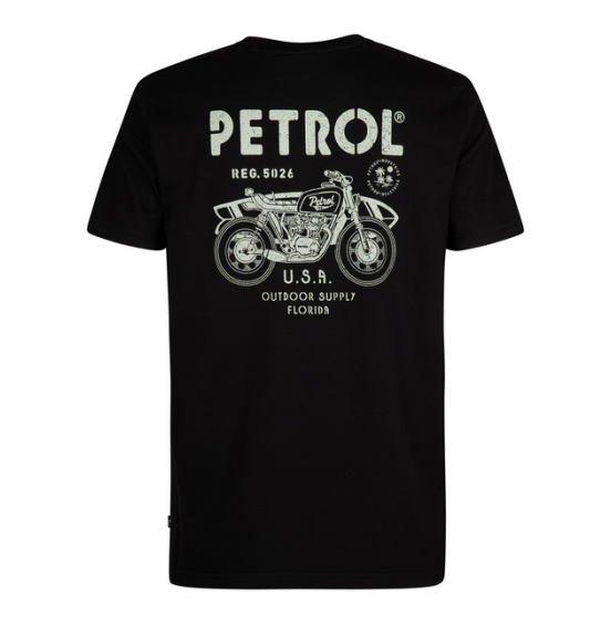 PETROL INDUSTRIES ΑΝΔΡΙΚΟ T-SHIRT M-1050-TSR125-9999 BLACK