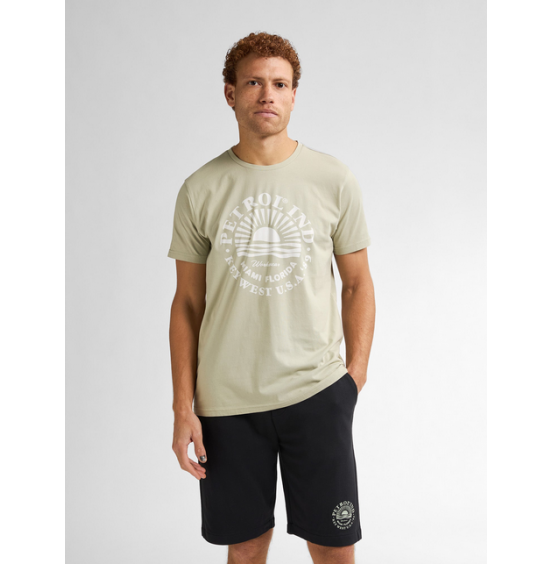 PETROL INDUSTRIES ΑΝΔΡΙΚΟ T-SHIRT M-1050-TSR127-6173 DESERT SAGE