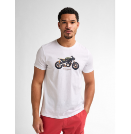 PETROL INDUSTRIES ΑΝΔΡΙΚΟ T-SHIRT M-1050-TSR671-0000 WHITE