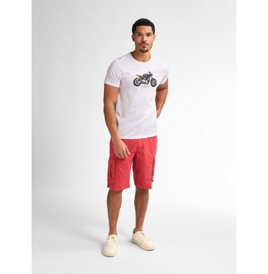 PETROL INDUSTRIES ΑΝΔΡΙΚΟ T-SHIRT M-1050-TSR671-0000 WHITE