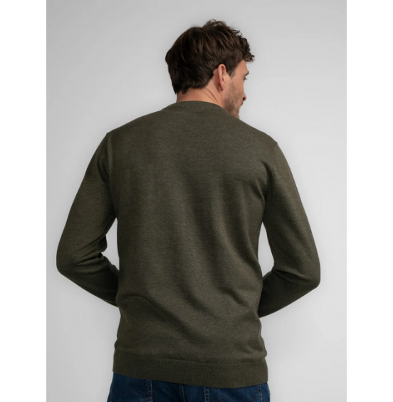 PETROL INDUSTRIES ΑΝΔΡΙΚΟ ΠΟΥΛΟΒΕΡ M-3040-KWR201-6088 ARMY GREEN