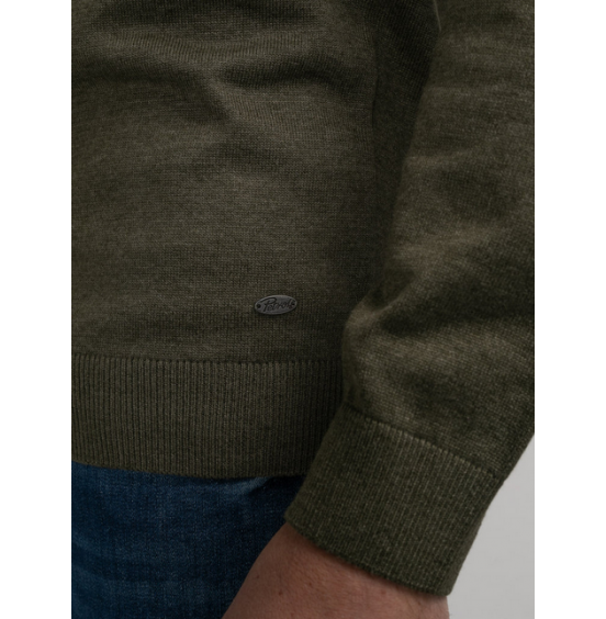 PETROL INDUSTRIES ΑΝΔΡΙΚΟ ΠΟΥΛΟΒΕΡ M-3040-KWR201-6088 ARMY GREEN