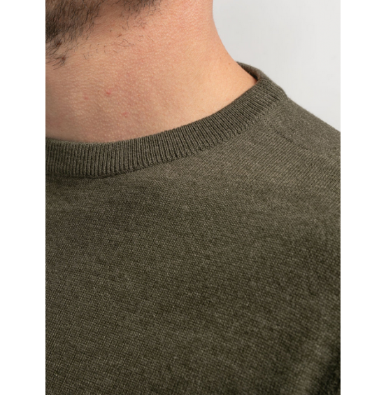 PETROL INDUSTRIES ΑΝΔΡΙΚΟ ΠΟΥΛΟΒΕΡ M-3040-KWR201-6088 ARMY GREEN