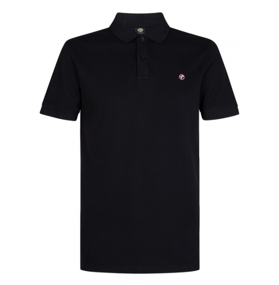 PETROL INDUSTRIES ΑΝΔΡΙΚΟ ΚΟΝΤΟΜΑΝΙΚΟ POLO M-ROS-POL002-9999 BLACK