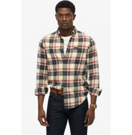 SUPERDRY ΑΝΔΡΙΚΟ ΠΟΥΚΑΜΙΣΟ LUMBERJACK SHIRT M4011047A-G7R PEYTON CHECK WHITE