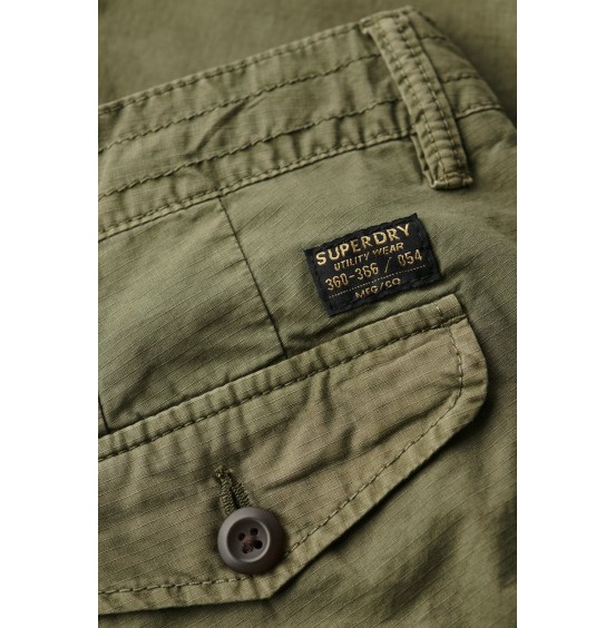 SUPERDRY ΑΝΔΡΙΚΗ ΒΕΡΜΟΥΔΑ PARACHUTE LIGHT SHORT M7110435A-8TQ GREEN