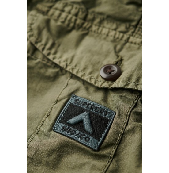 SUPERDRY ΑΝΔΡΙΚΗ ΒΕΡΜΟΥΔΑ PARACHUTE LIGHT SHORT M7110435A-8TQ GREEN