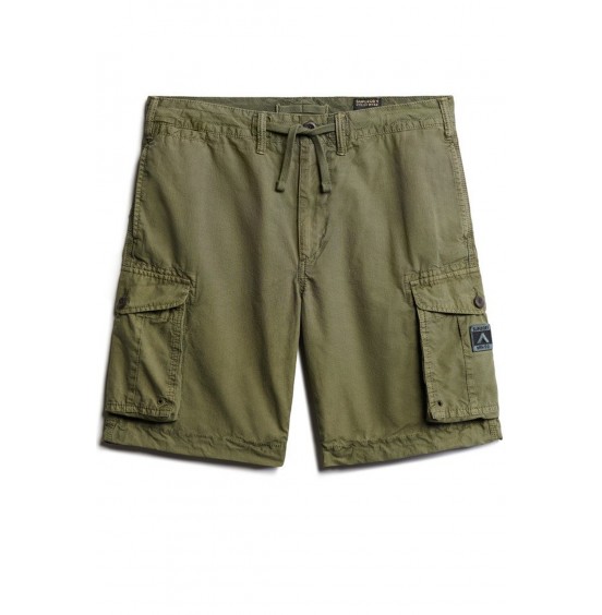 SUPERDRY ΑΝΔΡΙΚΗ ΒΕΡΜΟΥΔΑ PARACHUTE LIGHT SHORT M7110435A-8TQ GREEN