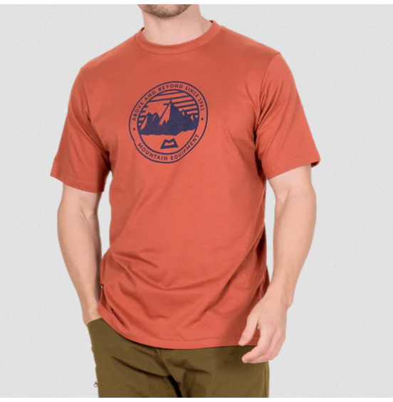 MOUNTAIN EQUIPMENT ΑΝΔΡΙΚΟ T-SHIRT ROUNDEL TEE ME-008549-2241 ERTUSCAN RED