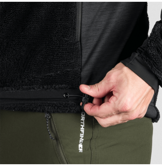 NORTHFINDER LUDWIK ΑΝΔΡΙΚΗ ΖΑΚΕΤΑ FLEECE MI-3882OR-270 BLACK