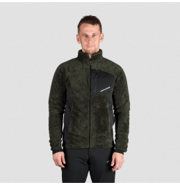 NORTHFINDER LUDWIK ΑΝΔΡΙΚΗ ΖΑΚΕΤΑ FLEECE MI-3882OR-550 BLACK DARK GREEN